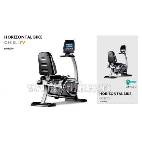 Bicicleta orizontala profesionala cu ecran TV Panatta GHIBLI 2012