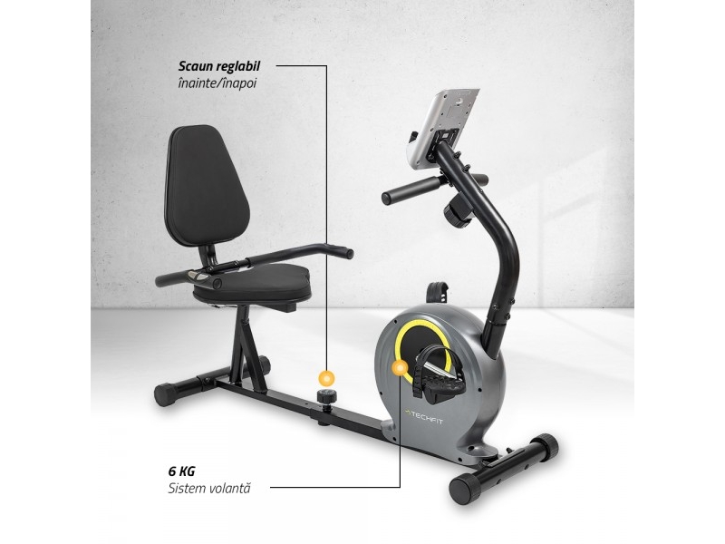 Bicicleta orizontala TECHFIT R300