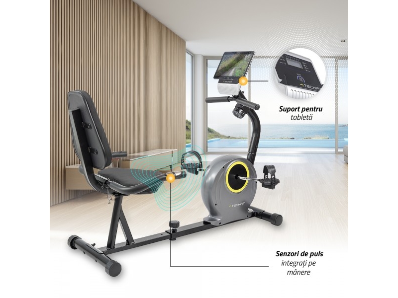 Bicicleta orizontala TECHFIT R300