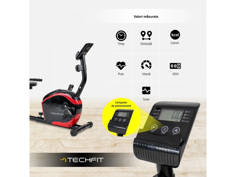 Bicicleta orizontala TECHFIT R350