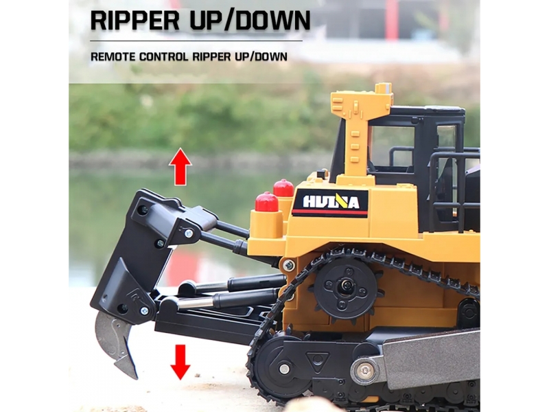 Buldozer cu senile AliBibi, cu telecomanda