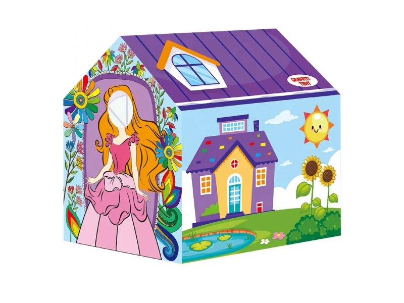 Casuta 2 in 1 AliBibi, construieste si coloreaza