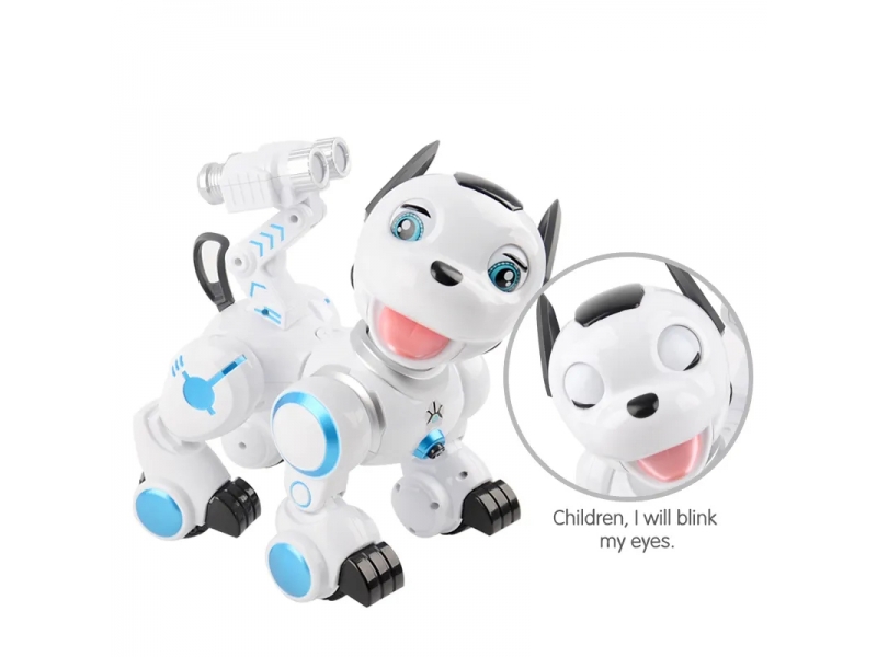 Catel interactiv cu telecomanda AliBibi Wow Dog