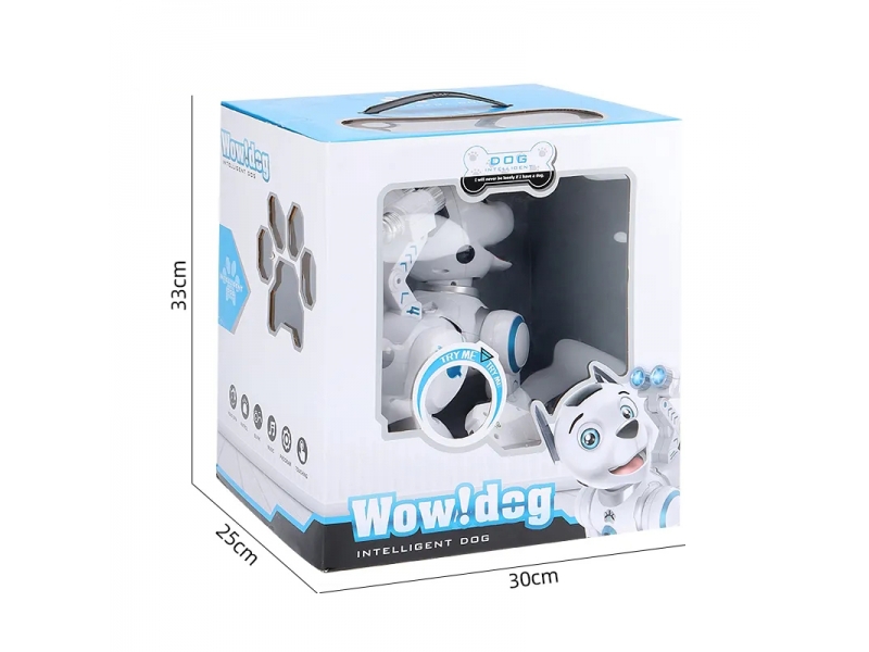 Catel interactiv cu telecomanda AliBibi Wow Dog