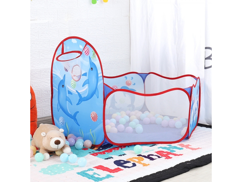 Cort tarc pentru copii Alibibi cu  mini cos de baschet