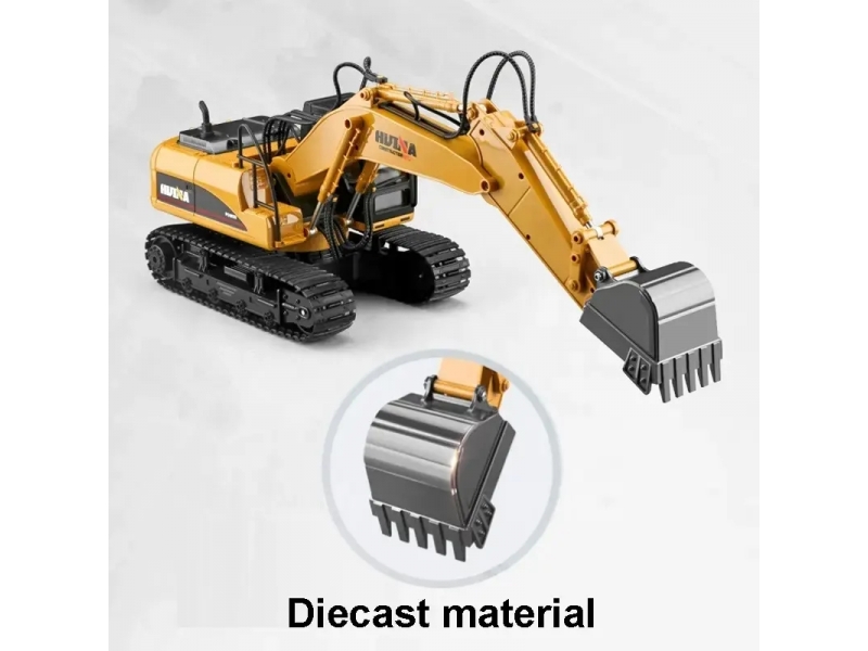 Excavator cu senile AliBibi, cu telecomanda