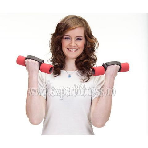 Gantera aerobic cu scai InSPORTline 2x1kg 