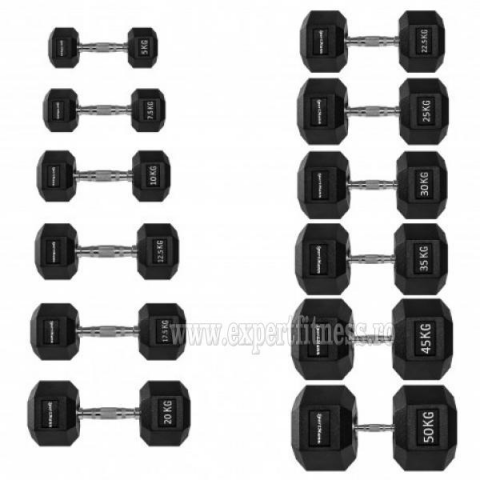Gantera hexagonala 12.5kg Sportmann