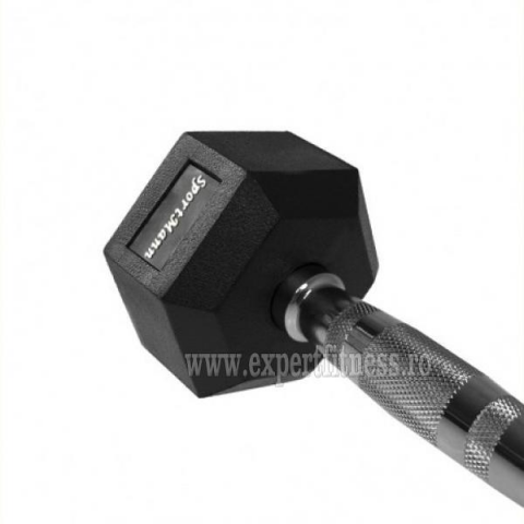 Gantera hexagonala 17.5kg Sportmann