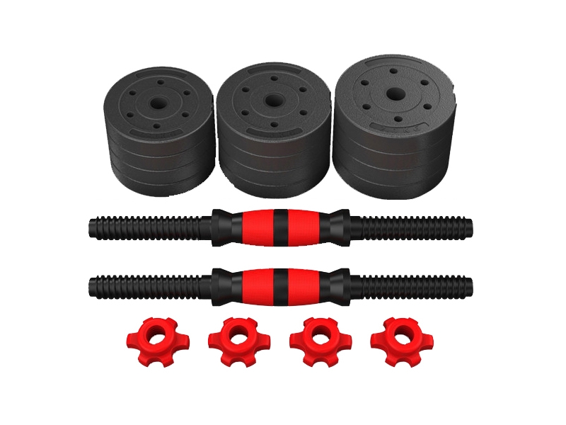 Set Gantera reglabila BodyFit 2 x 10 kg