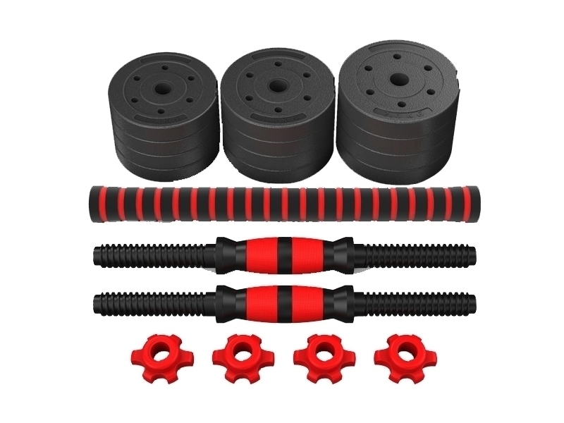 Set gantere reglabile BodyFit 20 kg	