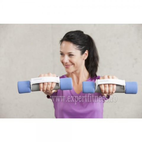 Greutate aerobic 2 X 0,5 KG albastru / gri