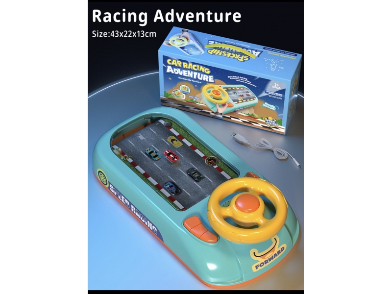 Joc curse de masini cu volan AliBibi