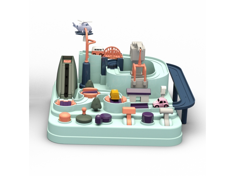 Joc de aventura AliBibi traseu cu obstacole