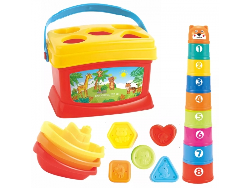 Jucarie bloc de constructie si sortator AliBibi