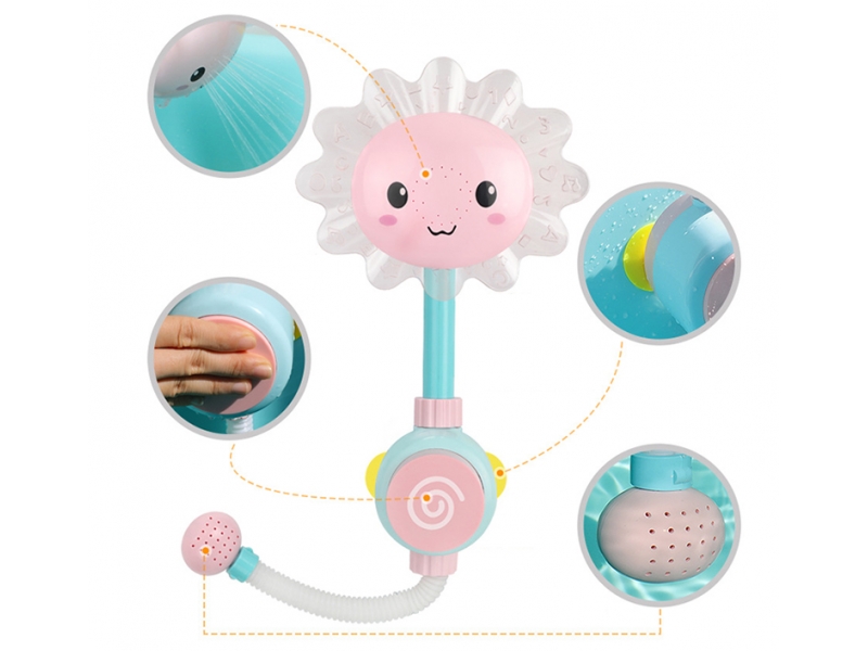 Jucarie de baie AliBibi, Floare sub forma de dus