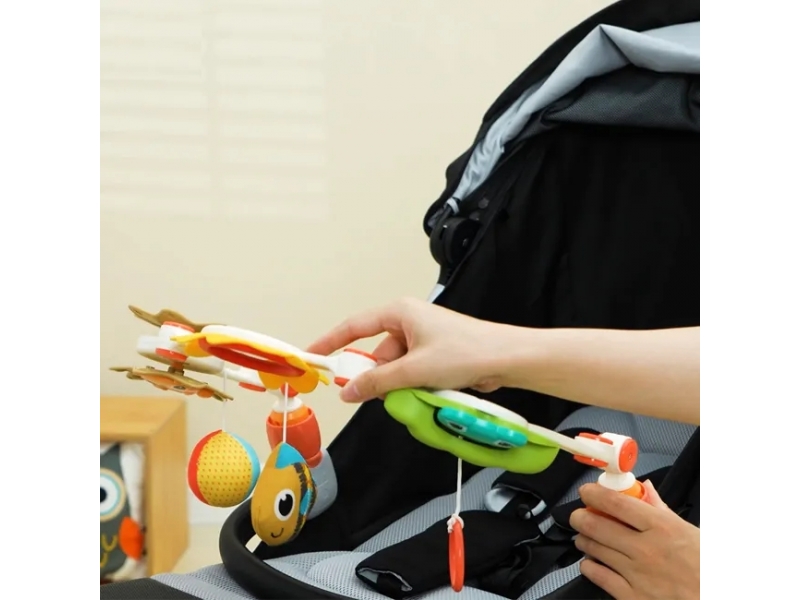 Jucarie interactiva pentru bebelusi AliBibi cu oglinda