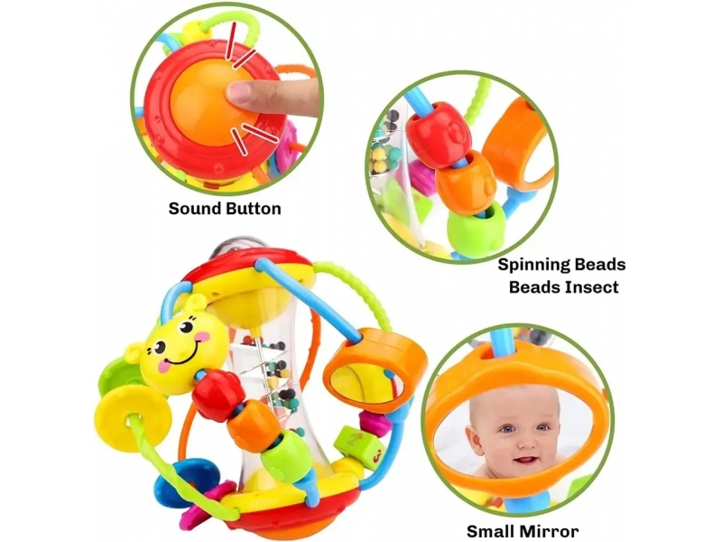 Jucarie interactiva tip minge cu sunete AliBibi