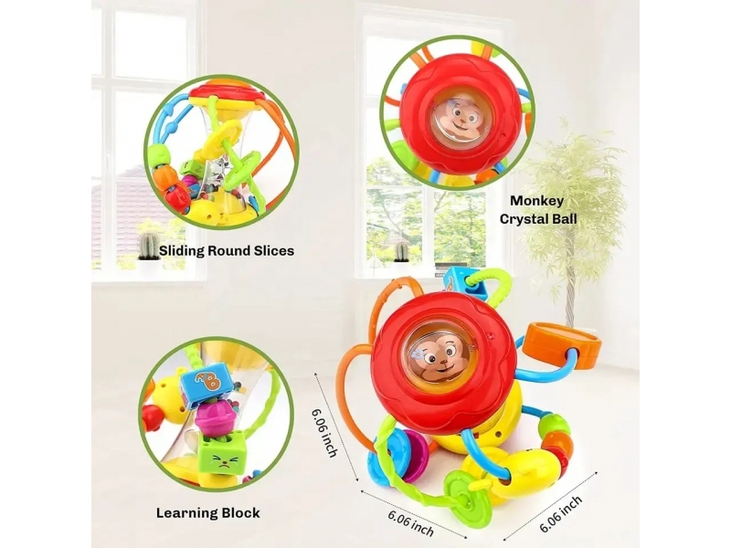 Jucarie interactiva tip minge cu sunete AliBibi