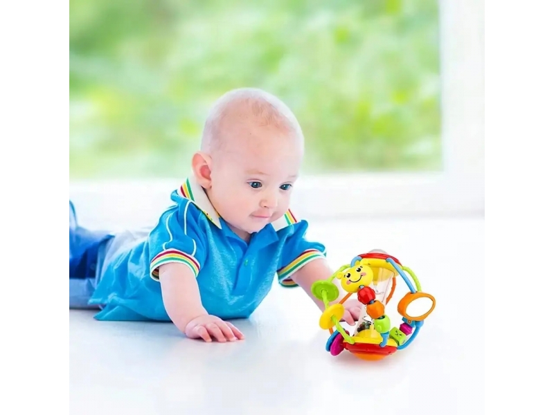 Jucarie interactiva tip minge cu sunete AliBibi