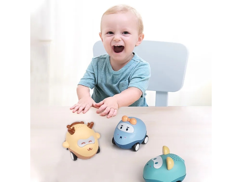 Masinute cu lumini si sunete AliBibi, covoras inclus