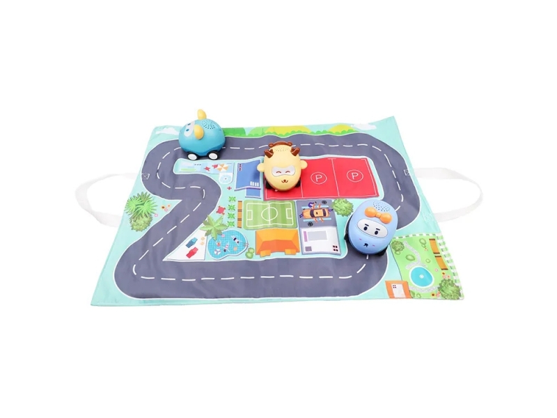 Masinute cu lumini si sunete AliBibi, covoras inclus