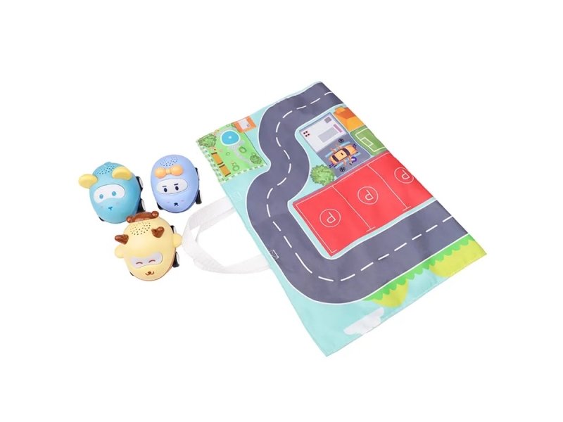 Masinute cu lumini si sunete AliBibi, covoras inclus