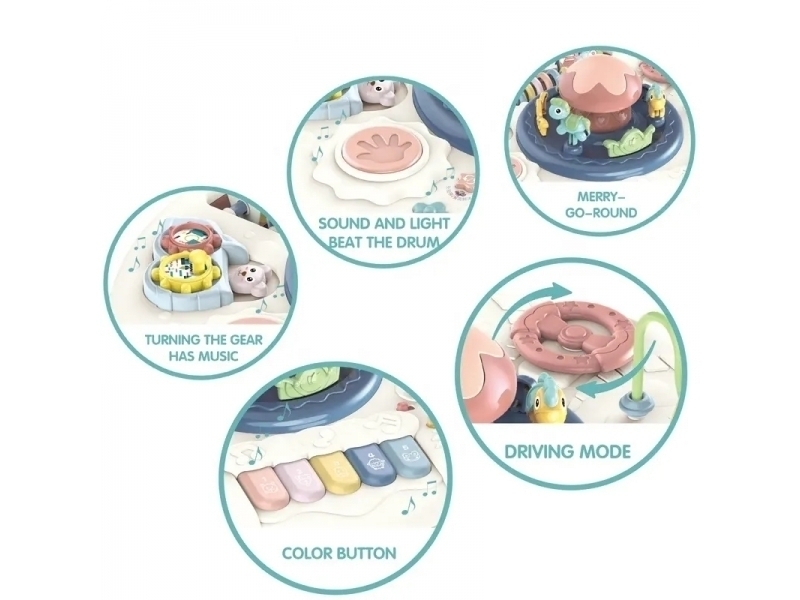 Masuta de activitati AliBibi multifunctionala