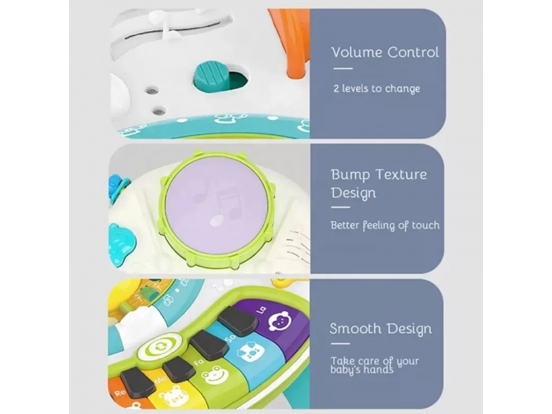 Masuta de joaca interactiva AliBibi 2 in 1 