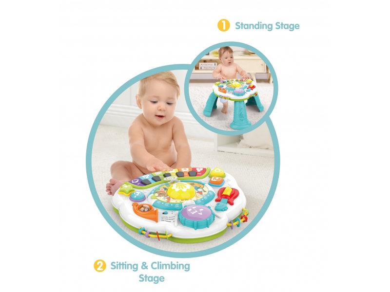 Masuta de joaca interactiva AliBibi 2 in 1 