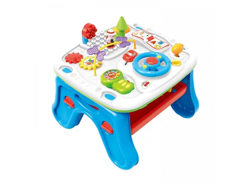 Masuta interactiv-educativa cu doua fete AliBibi