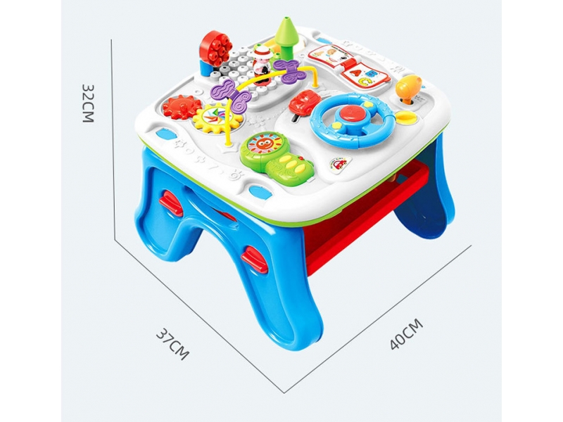 Masuta interactiv-educativa cu doua fete AliBibi