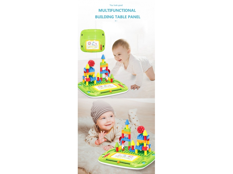 Masuta interactiv-educativa cu doua fete AliBibi