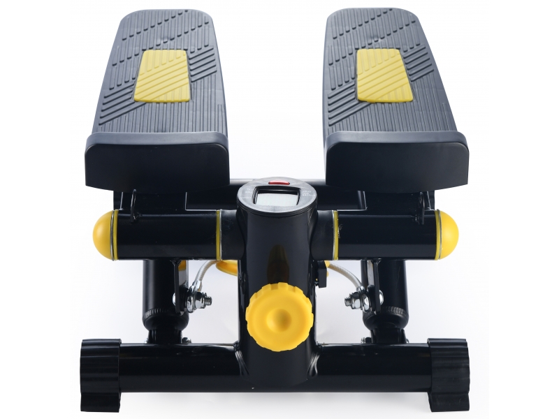 Stepper FitTronic S110, afisaj, corzi elastice pentru antrenamentul bratelor