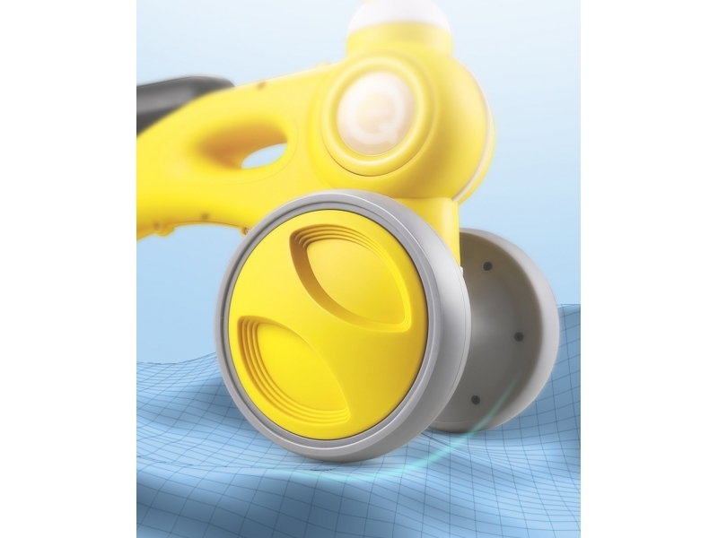 Minibicicleta pentru copii AliBibi cu 4 roti, fara pedale