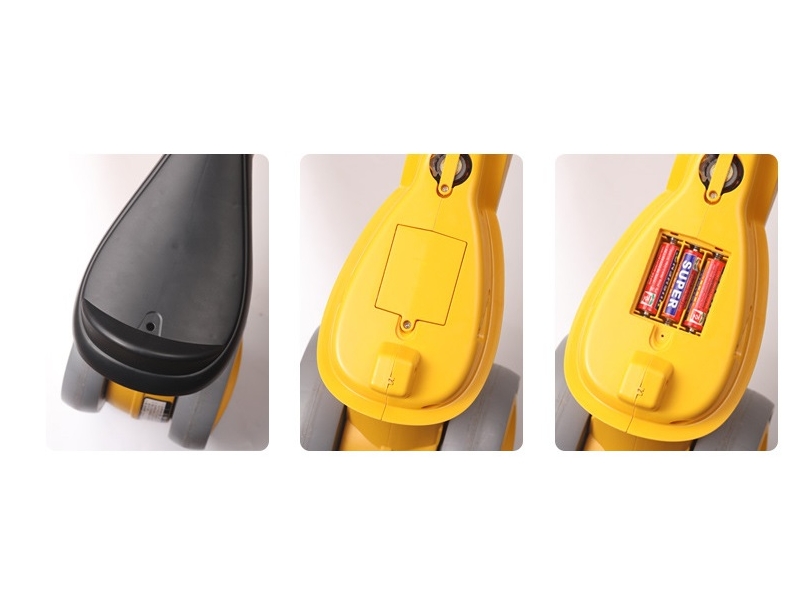 Minibicicleta pentru copii AliBibi cu 4 roti, fara pedale