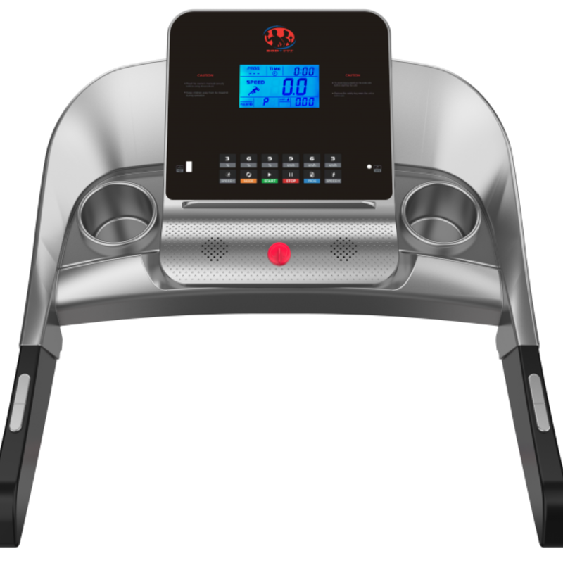 Banda de alergat electrica BodyFit A2000, greutate suportata 130 kg, motor 2.5 CP, Fitshow app