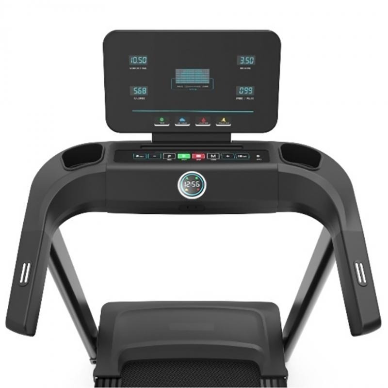 Banda de alergat Bodyfit Z5500, motor de 2.5 CP, greutate suportata de 120 kg, viteza 14 km/h, display LED cu mai multe functii, Fitshow, Kinomap, Zwift