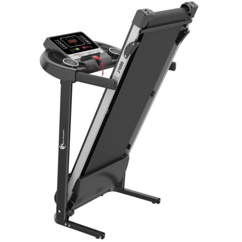 Banda de alergare electrica FitTronic J1000, motor de 2.0 CP, intrare MP3, bluetooth si aplicatia Fitshow App