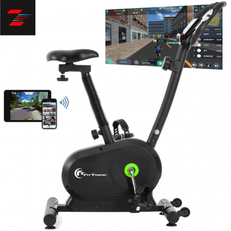 Bicicleta magnetica FitTronic MB3000, Kinomap, Zwift si z-sport