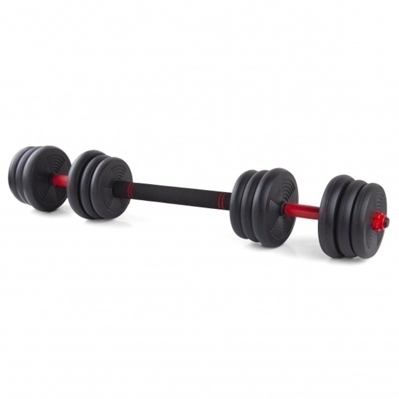 Gantera reglabila kettlebell FitTronic 6 in 1 de 20 kg KF20, cu o multitudine de combinatii posibile