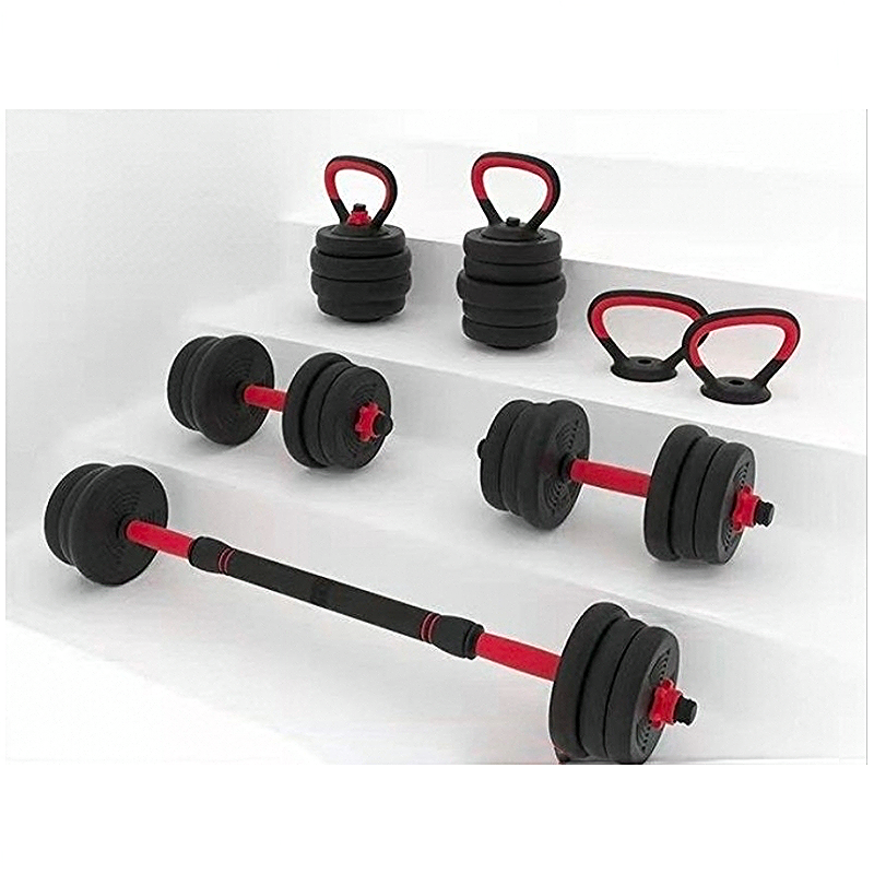 Gantera reglabila kettlebell FitTronic 6 in 1 de 20 kg KF20, cu o multitudine de combinatii posibile