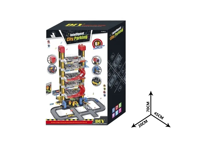 Pista de masini AliBibi supraetajata, cu lift, masinute si spalatorie auto inclue