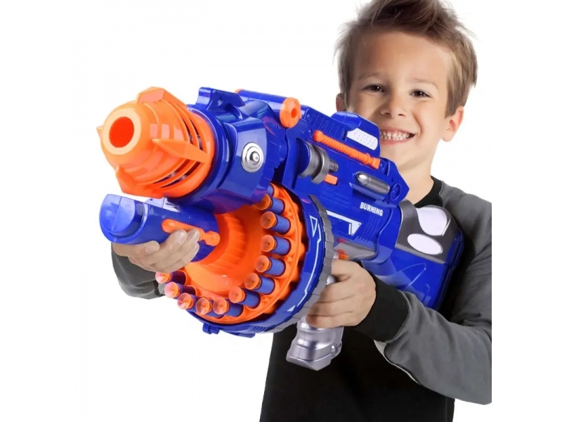 Pistol de tras la tinta AliBibi, gloante cu ventuze