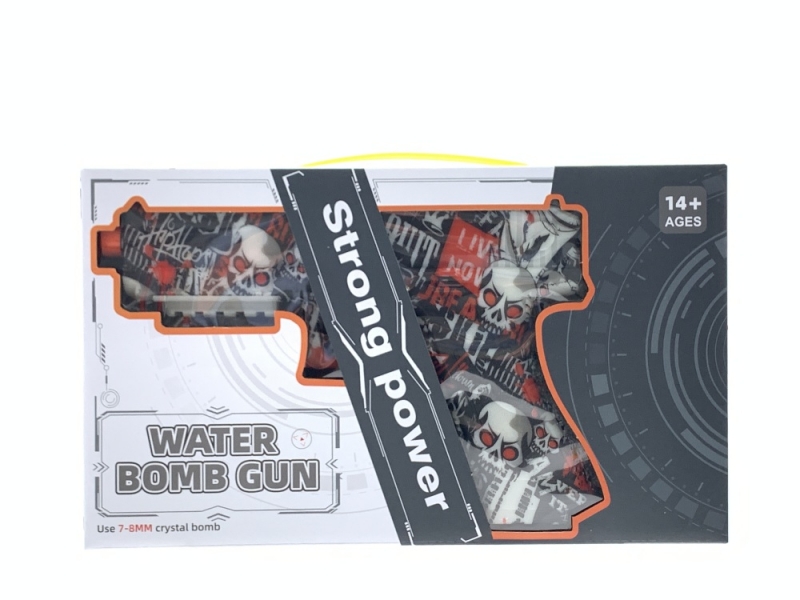 Pistol electric cu apa si bomba cu cristale AliBibi