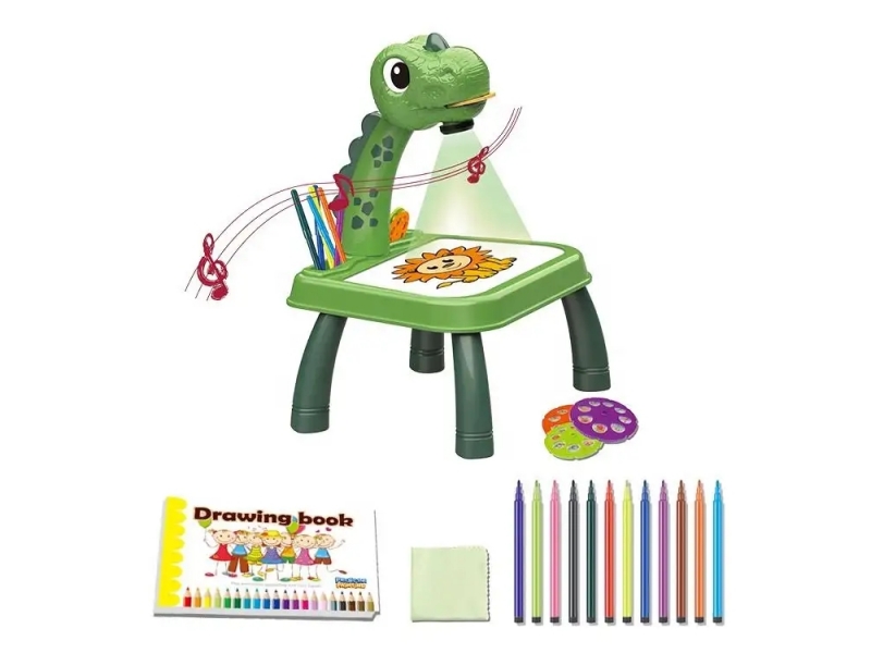 Pupitru multifunctional AliBibi Dino, cu muzica si lumini