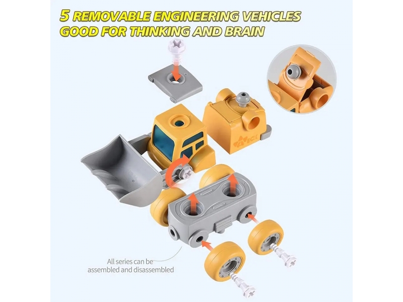 Robot 5 in 1 AliBibi Dino cu lumini si sunete