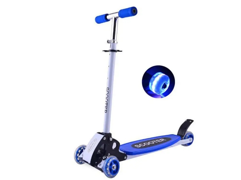 Scooter AliBibli, pliabil, potrivit de la 2 ani pana la 8 ani