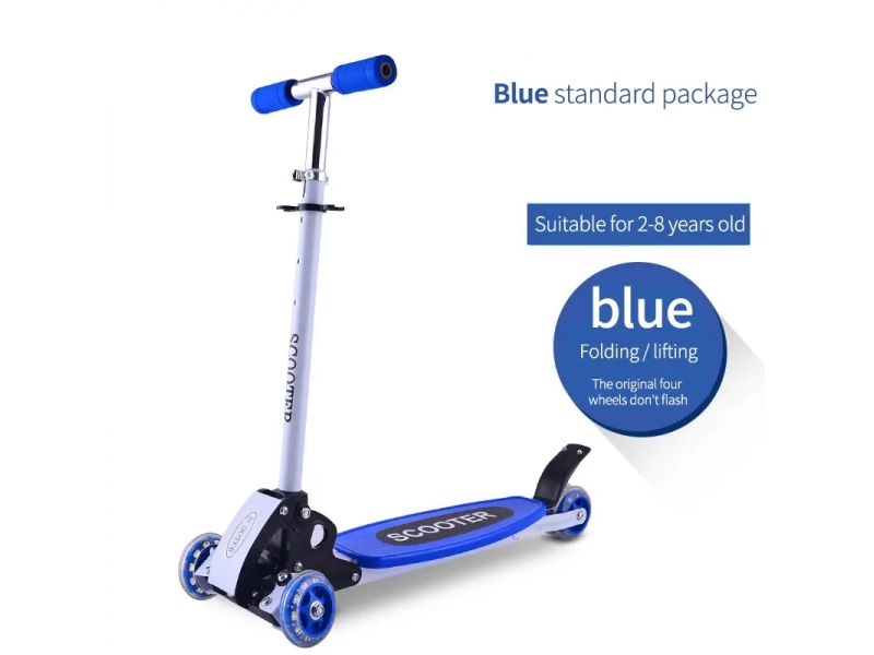 Scooter AliBibli, pliabil, potrivit de la 2 ani pana la 8 ani