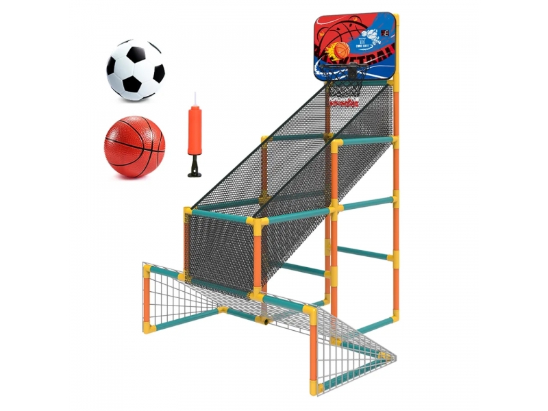 Set 2 in 1 Baschet si fotbal AliBibi